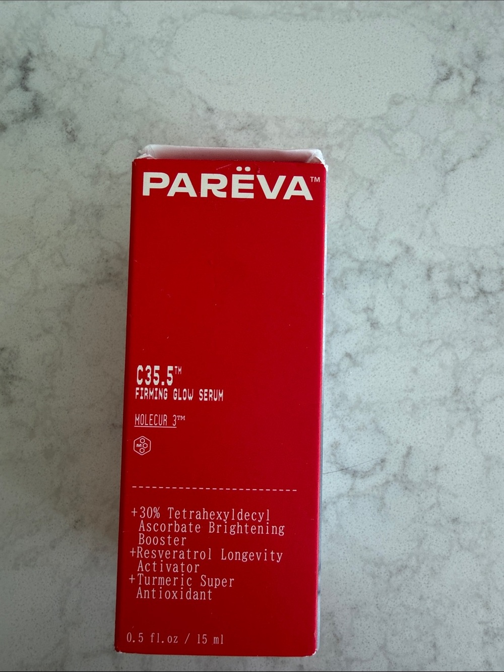 PARËVA C35.5 Firming Glow Serum - brand new never opened